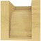 Ekena Millwork 7"W x 7"D x 7"H Wide Warren Rough Cedar Woodgrain TimberThane Corbel, Primed Tan CORUR07X07X07WARRCPR - alternate 3